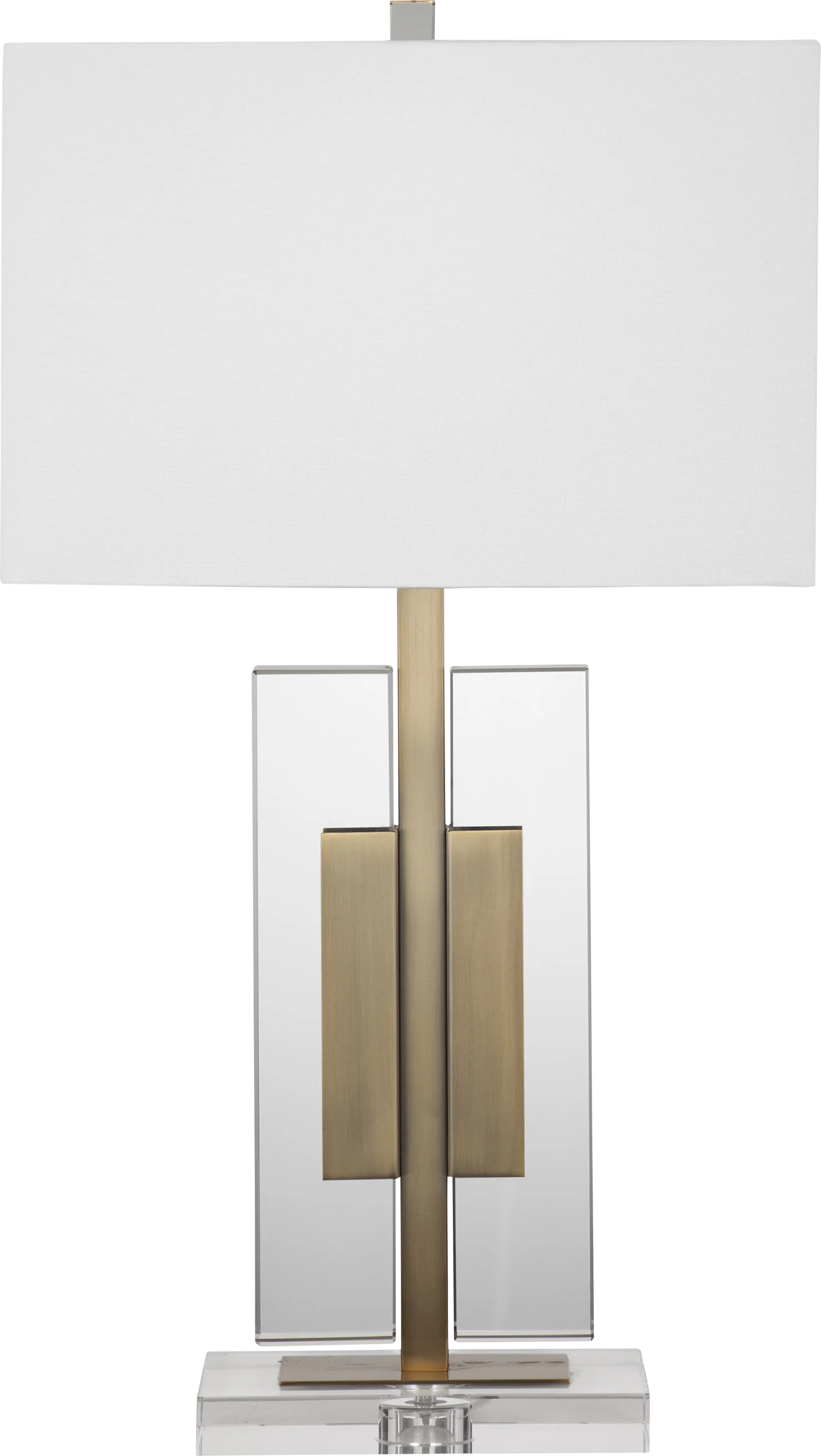 Elmhurst Circle Brass Lamp - Image 1