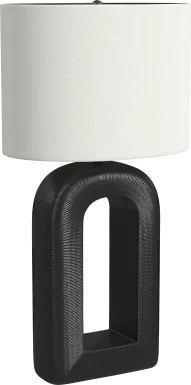 Ravel Avenue Black Lamp