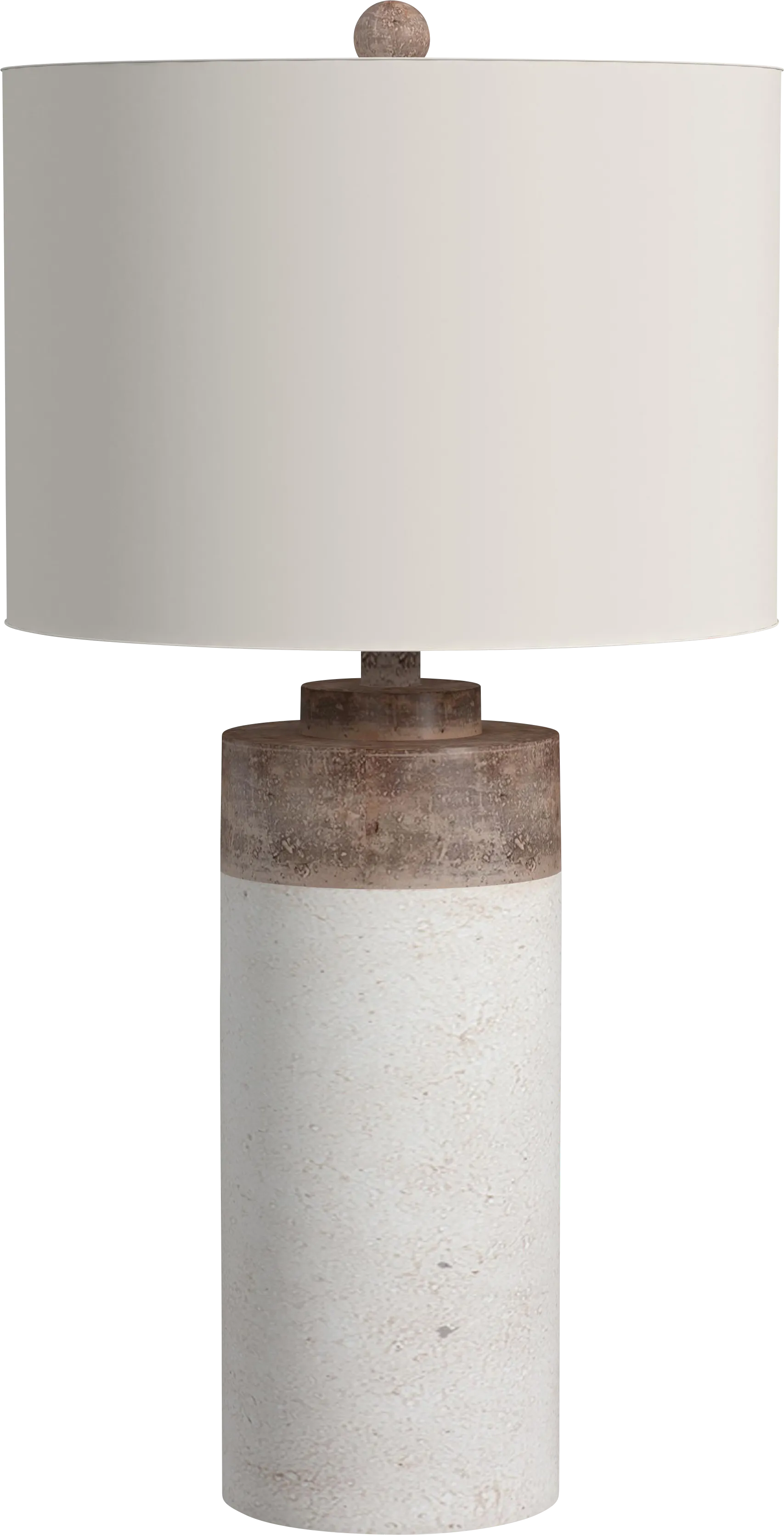 Pagosa Edge White Lamp - Image 1