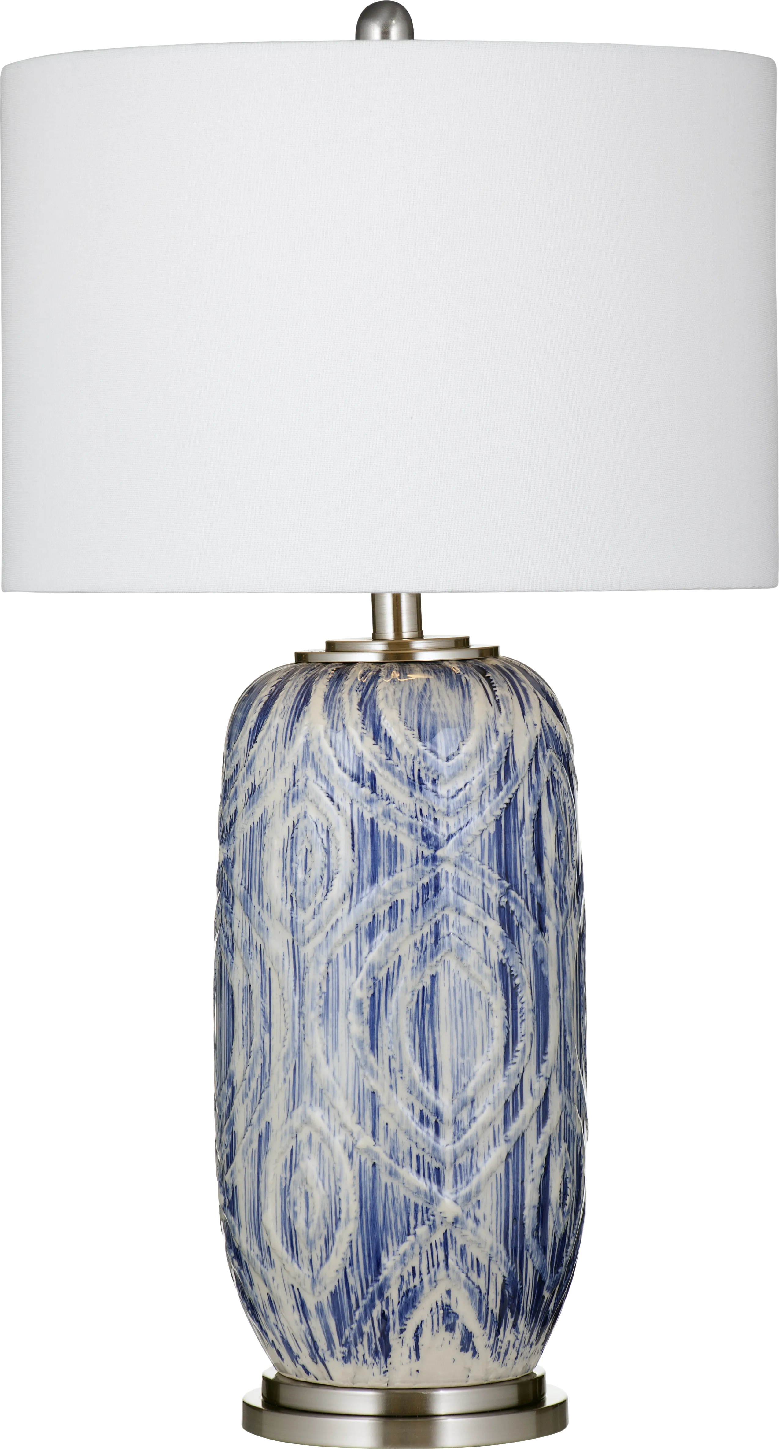 Nacoma Oaks Blue Lamp - Thumbnail - Image 1
