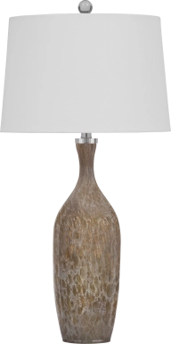 Kapok Loop Brown Lamp