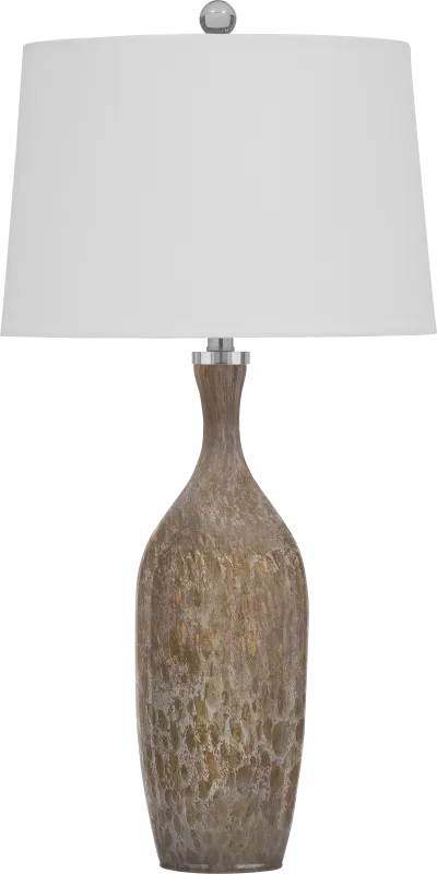 Kapok Loop Brown Lamp