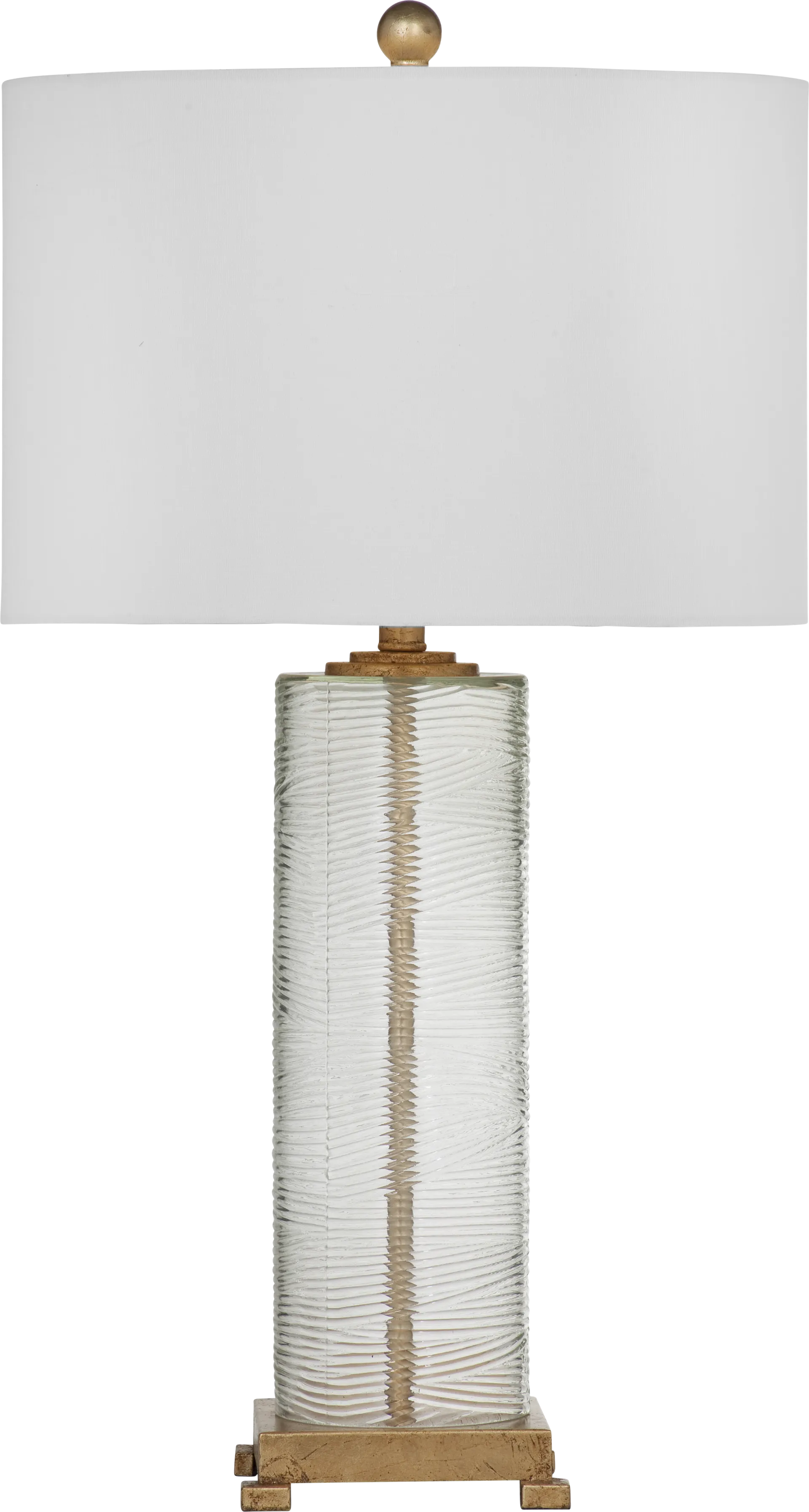 Tamarind Summit Gold Lamp - Image 1