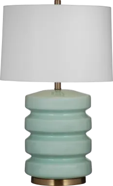 Firemist Land Green Lamp