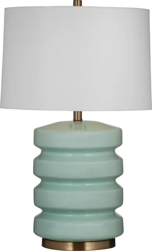Firemist Land Green Lamp