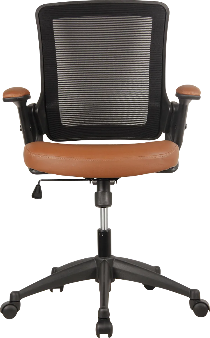Koale Brown/Black Office Chair - Image 1