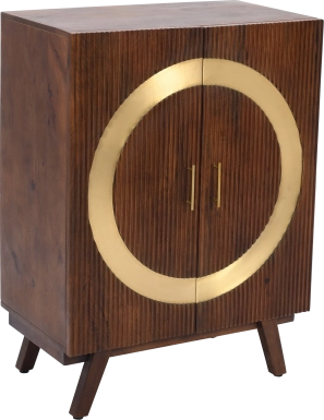 Matalin Brown Bar Cabinet