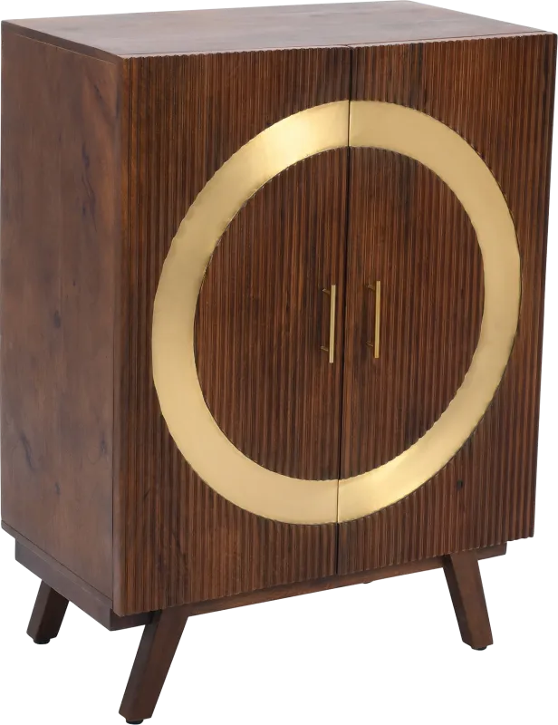 Matalin Brown Bar Cabinet