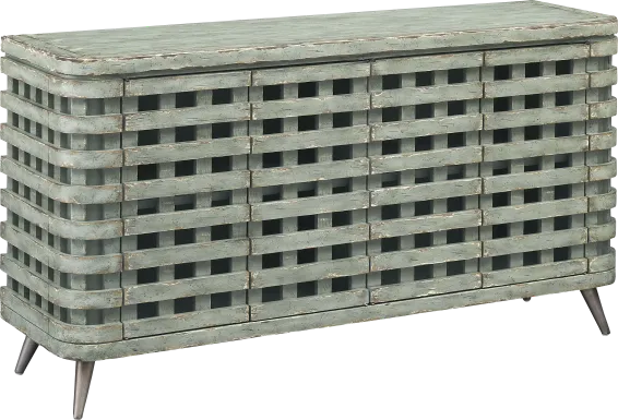 Woodbine Green 4 Door Credenza