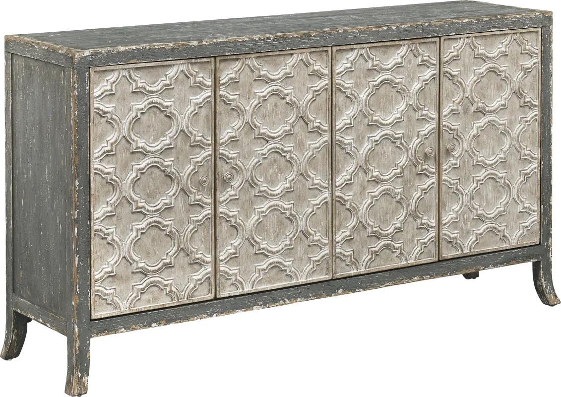 Westpepper Gray Credenza