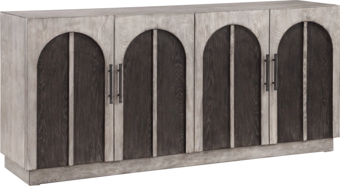 Stillglen Gray Credenza