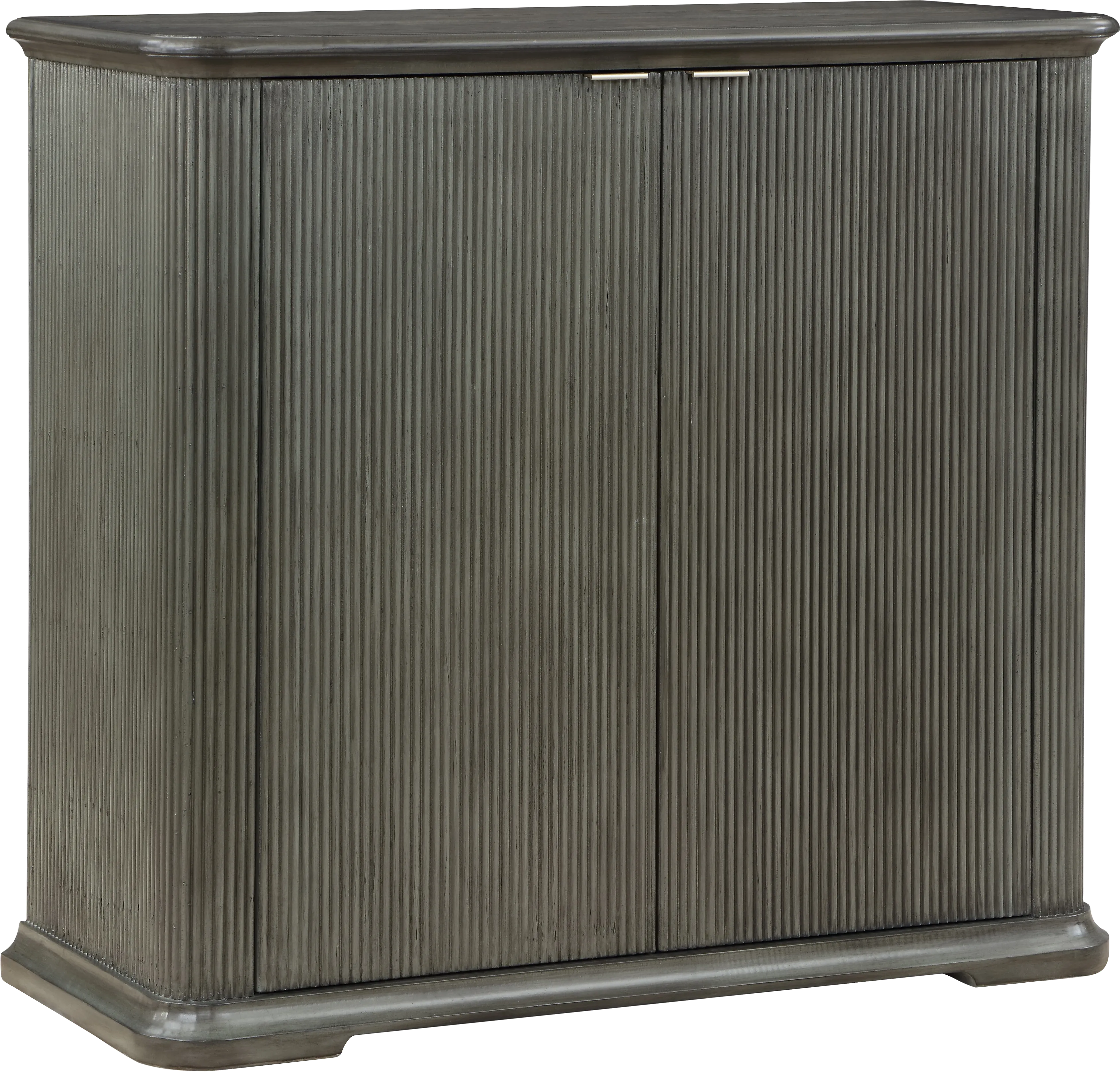 Mollybright Gray Bar Cabinet