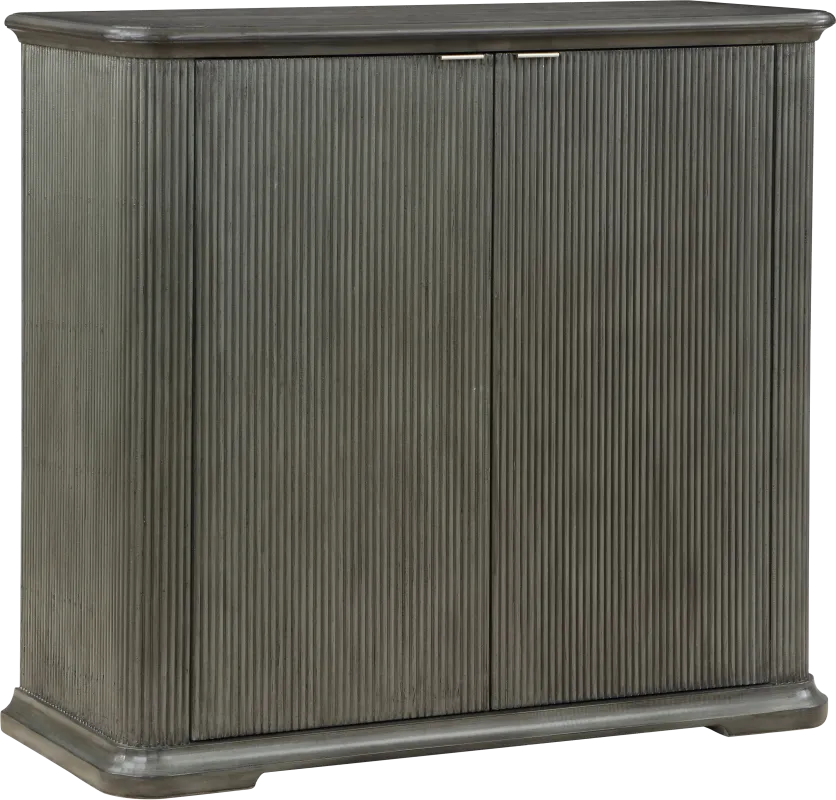 Mollybright Gray Bar Cabinet