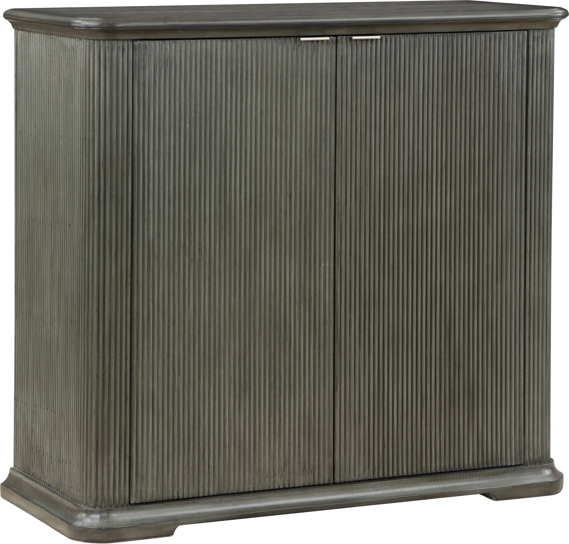 Mollybright Gray Bar Cabinet