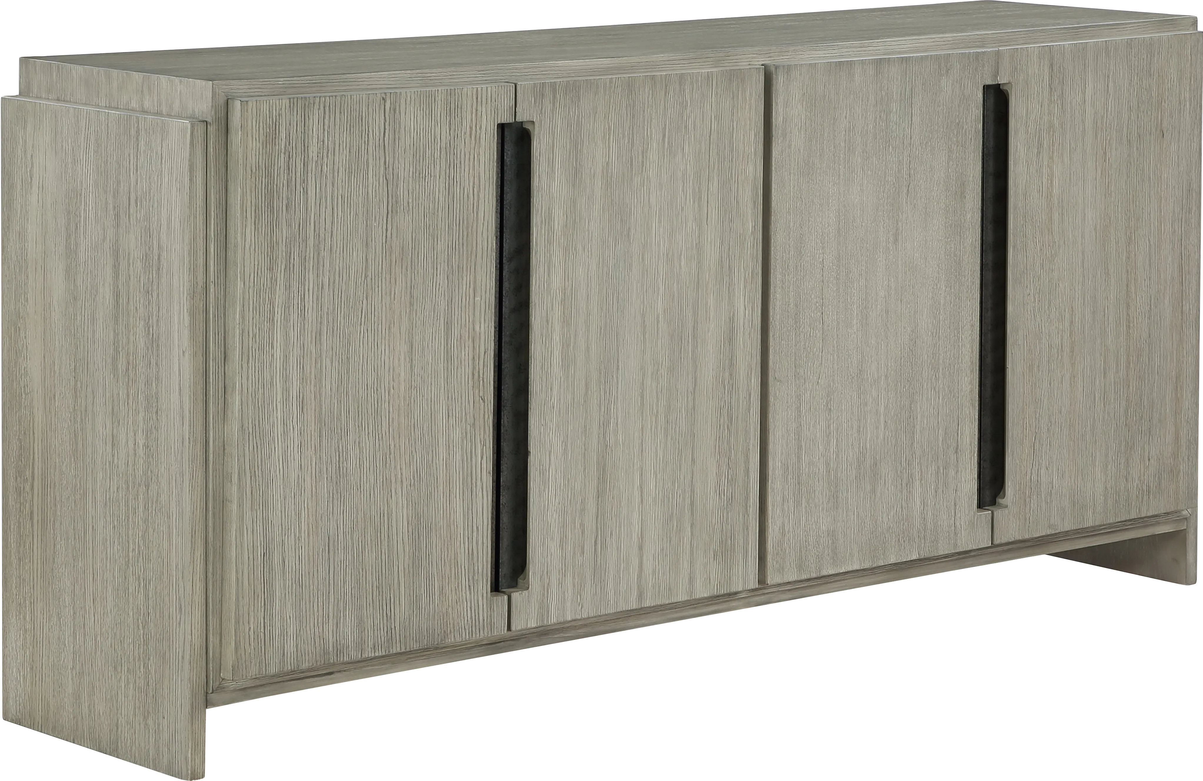 Shrewsbury Gray 4 Door Credenza