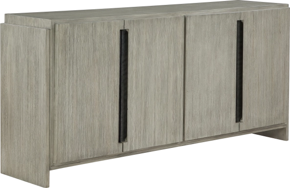 Shrewsbury Gray 4 Door Credenza