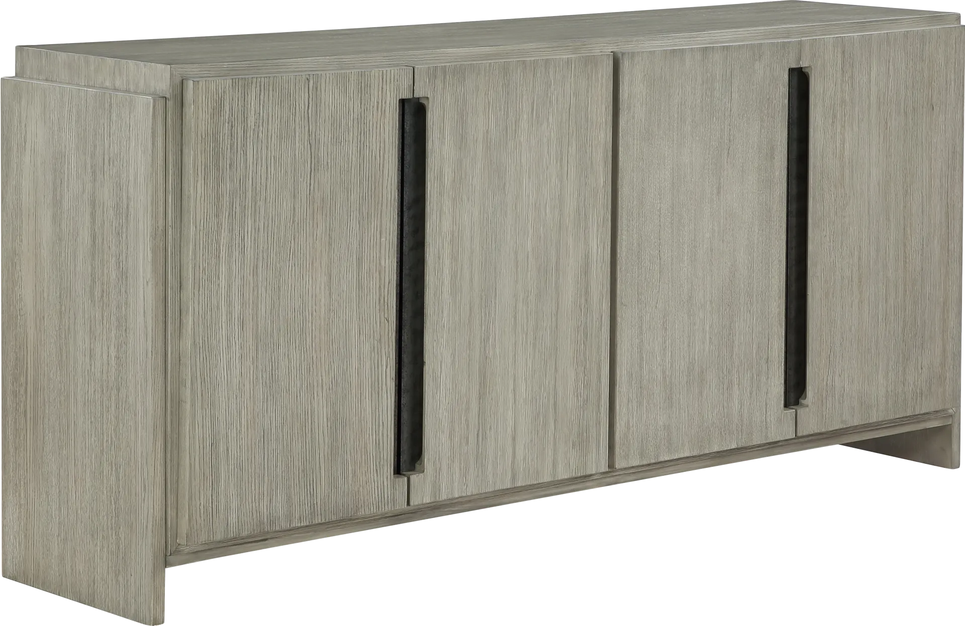Shrewsbury Gray 4 Door Credenza - Image 1