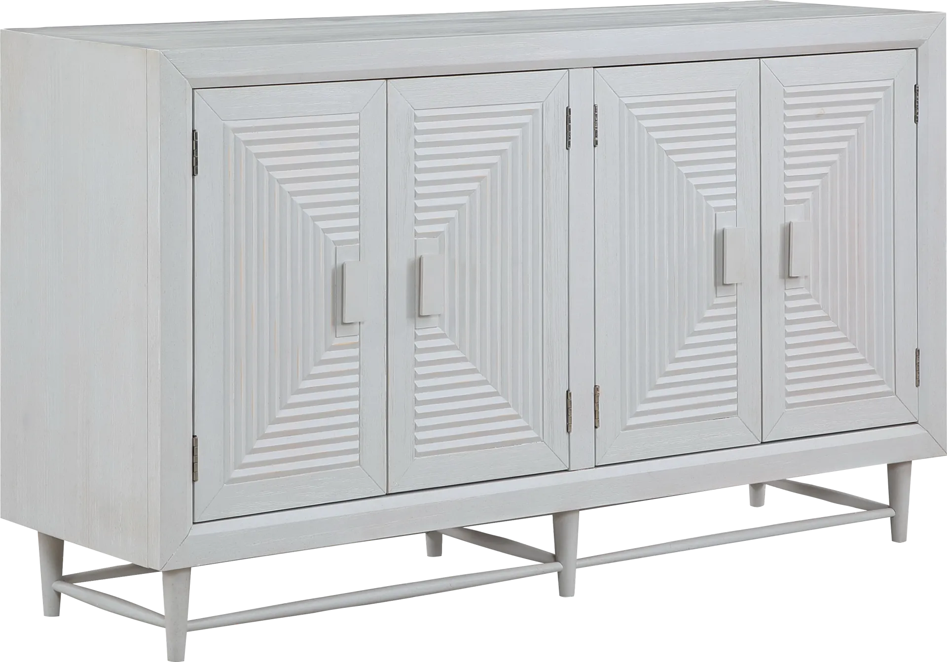 Riverbriar White Credenza - Image 1