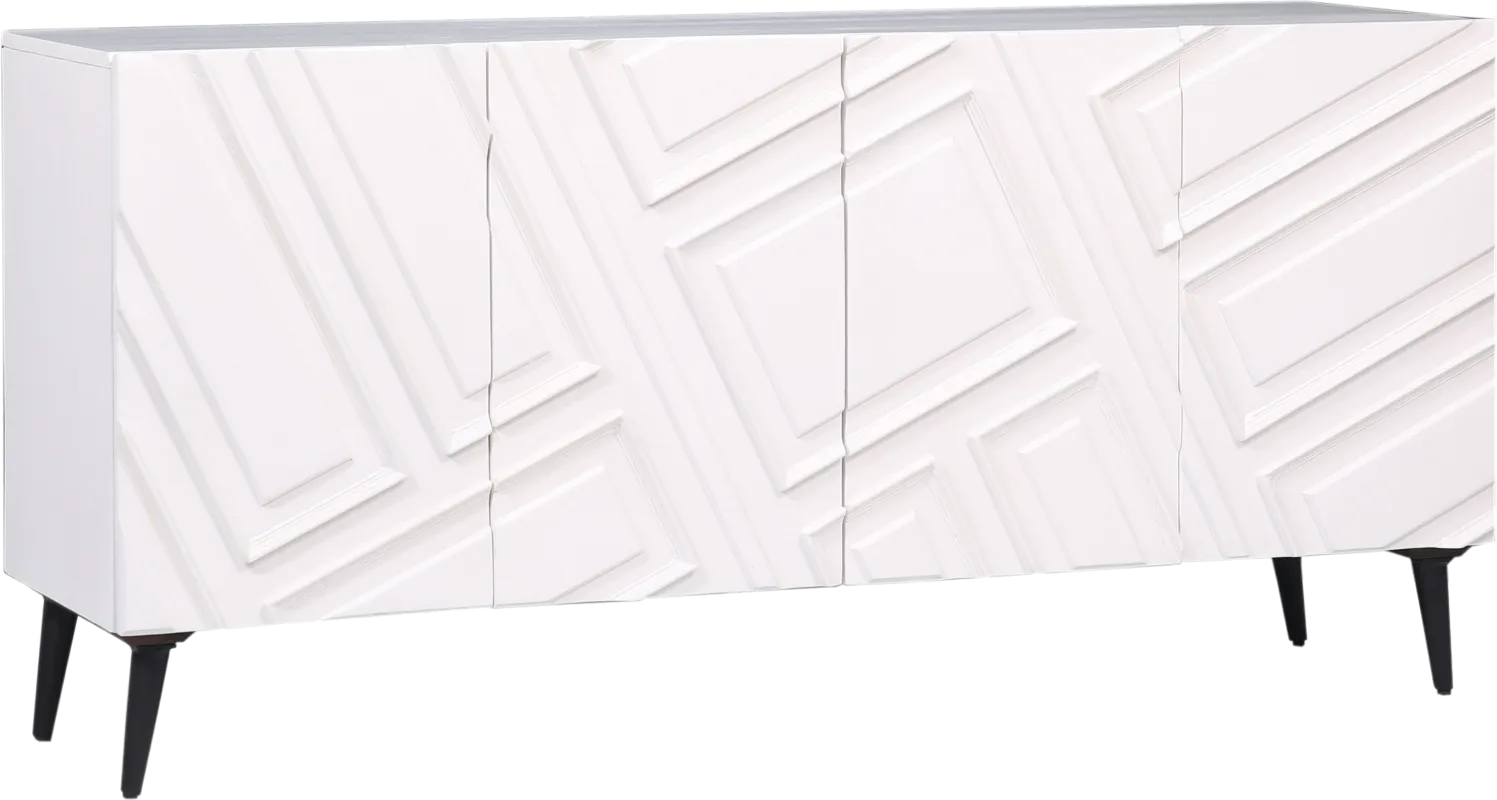 Mccarrell White Credenza