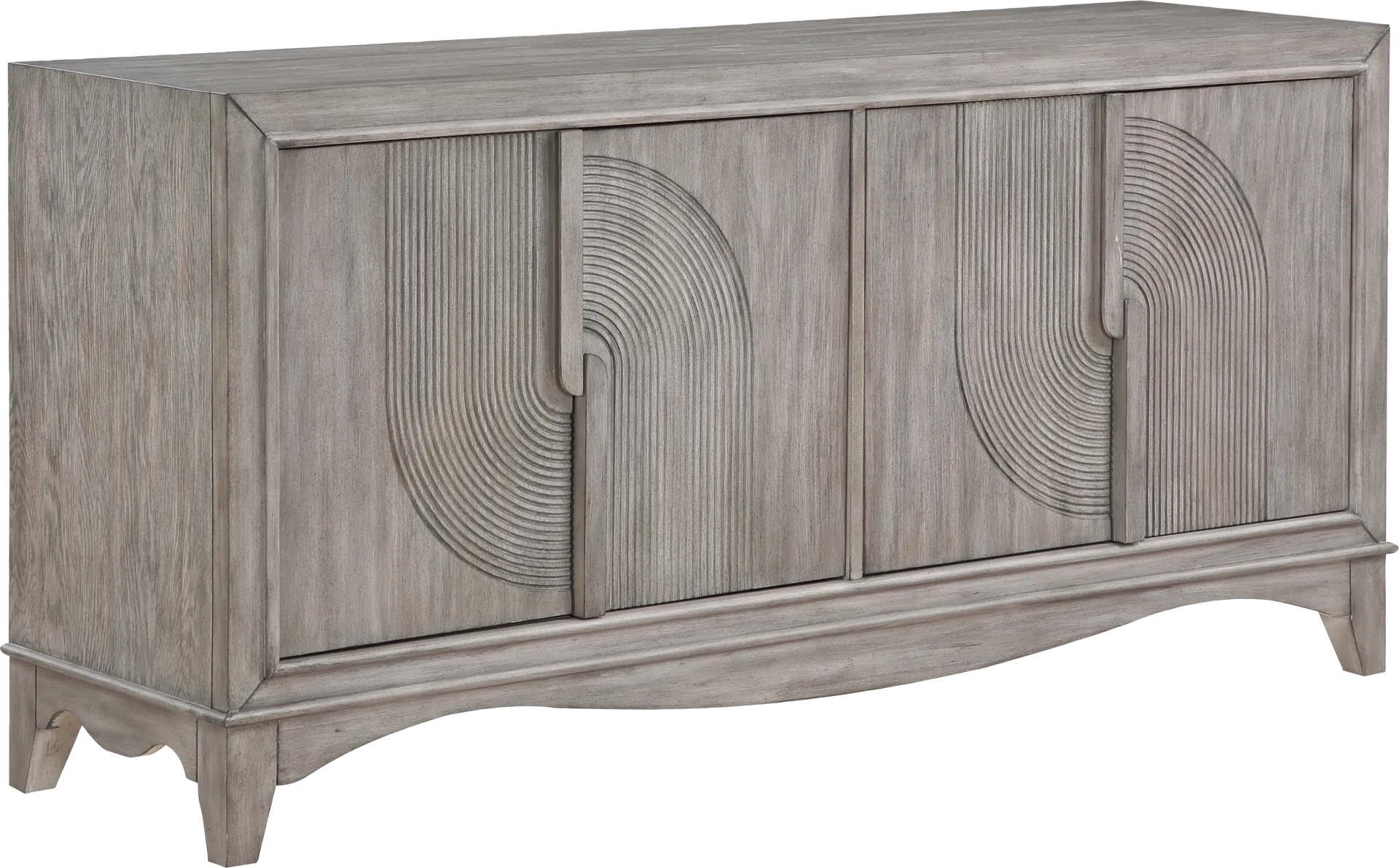 Springpine Gray Credenza - Image 1