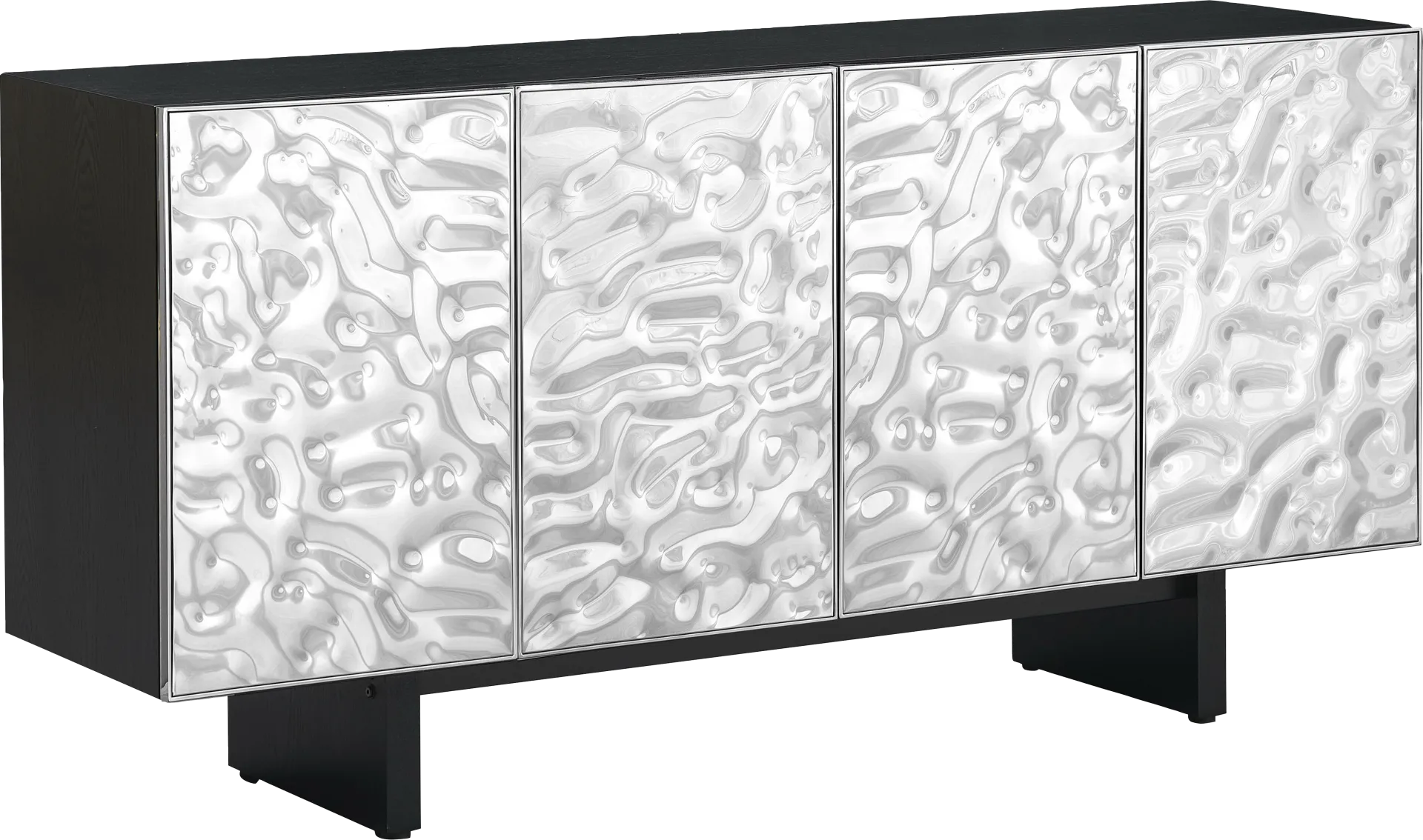 Wooliver Silver Credenza - Image 1