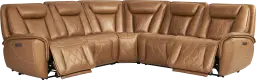 5 pc triple power reclining sectional