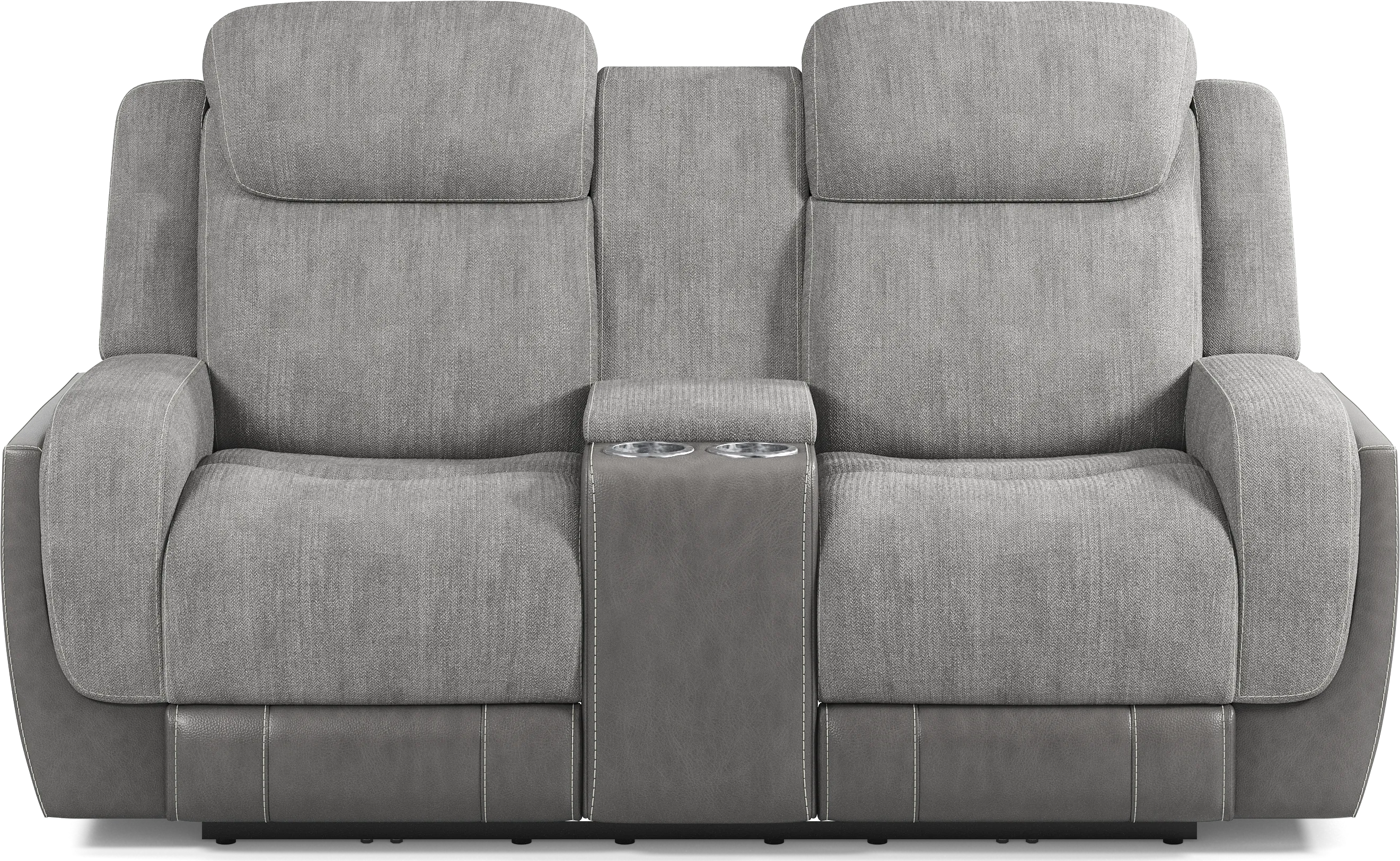State Street Gray 5 Pc Dual Power Reclining Living Room - Thumbnail - Image 13