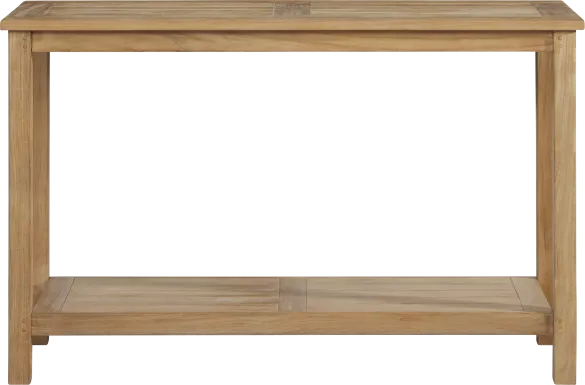Pleasant Bay Teak Outdoor Console Table