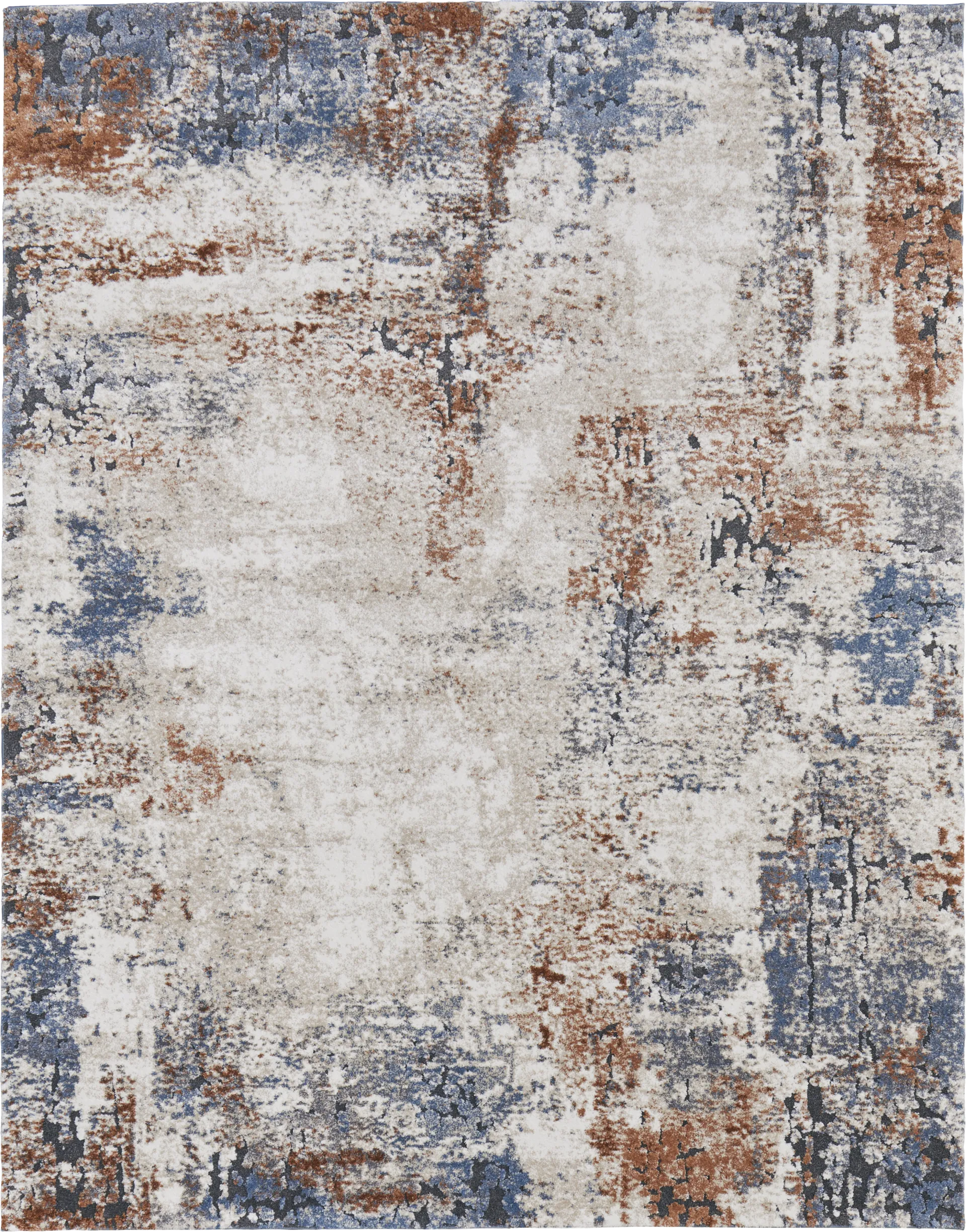 Parlaeno Taupe 5'3 x 8' Rug - Image 1