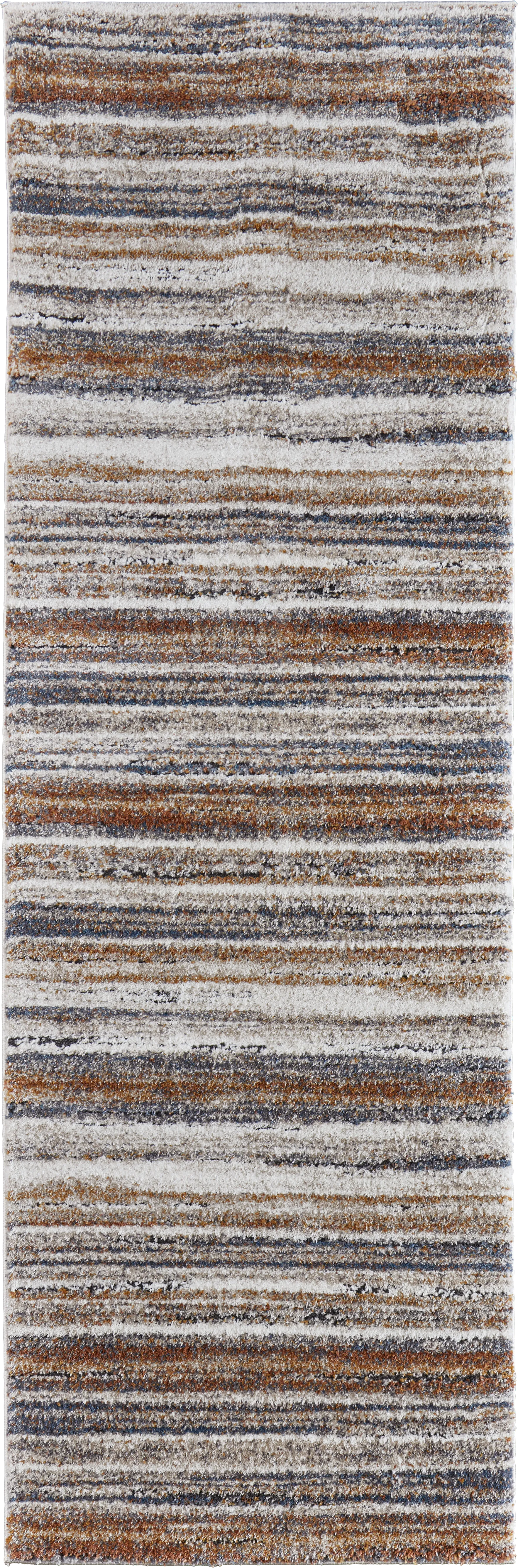 Laolenia Orange 2'6 x 8' Runner Rug - Image 1