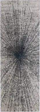 Corrarith Dark Gray 2'10 x 7'10 Runner Rug