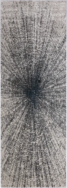Corrarith Dark Gray 2'10 x 7'10 Runner Rug
