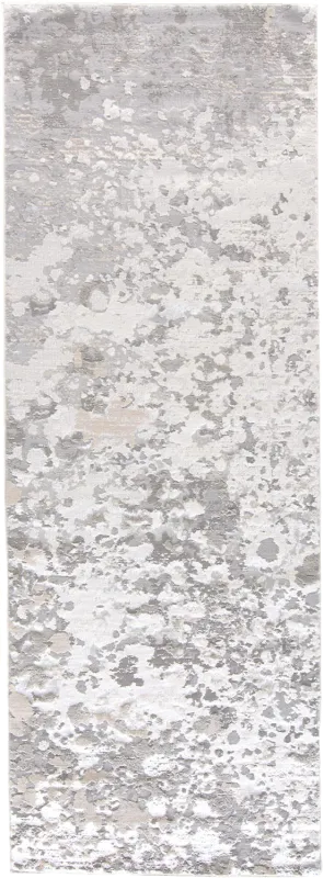 Iariko Silver 2'10 x 7'10 Runner Rug