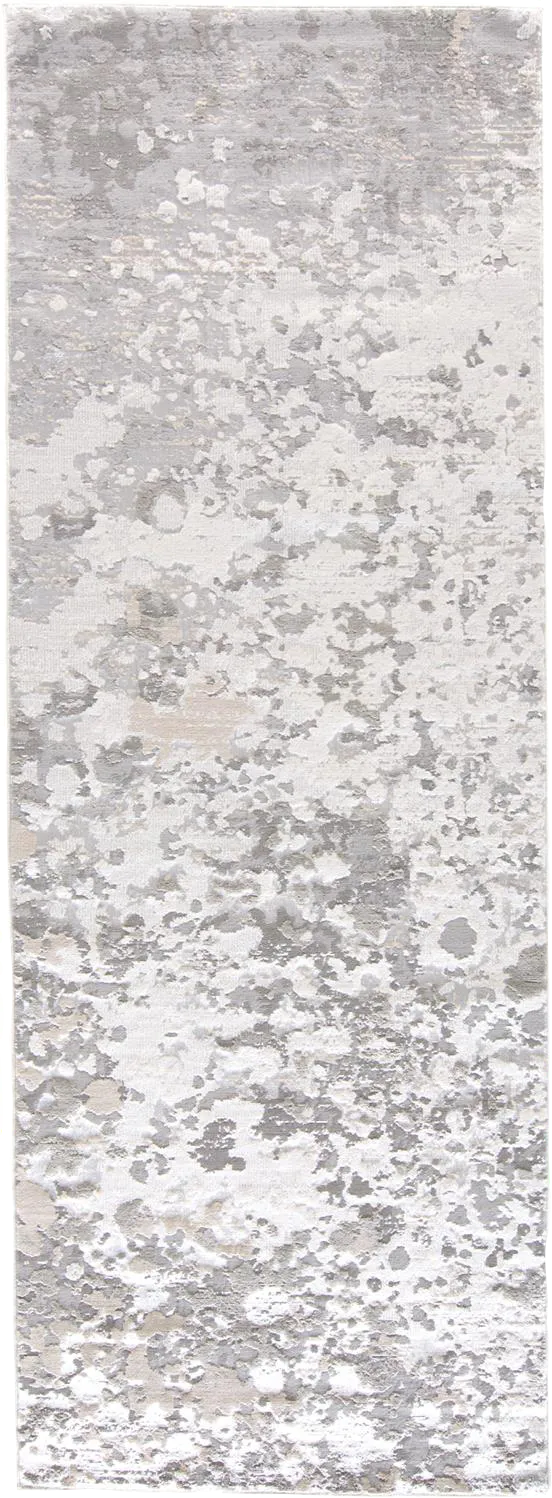 Iariko Silver 2'10 x 7'10 Runner Rug - Image 1