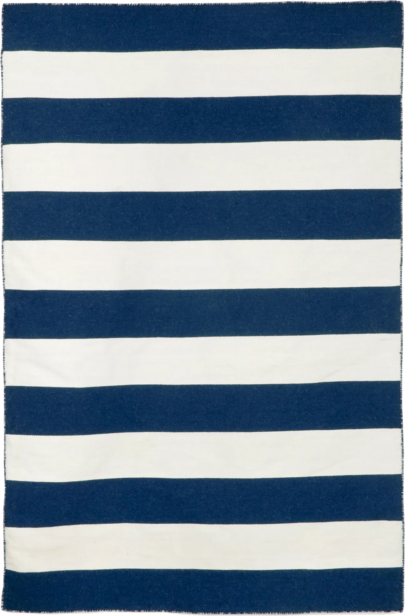 Lorahorn Navy 5' x 7'6 Indoor/Outdoor Rug - Thumbnail - Image 1