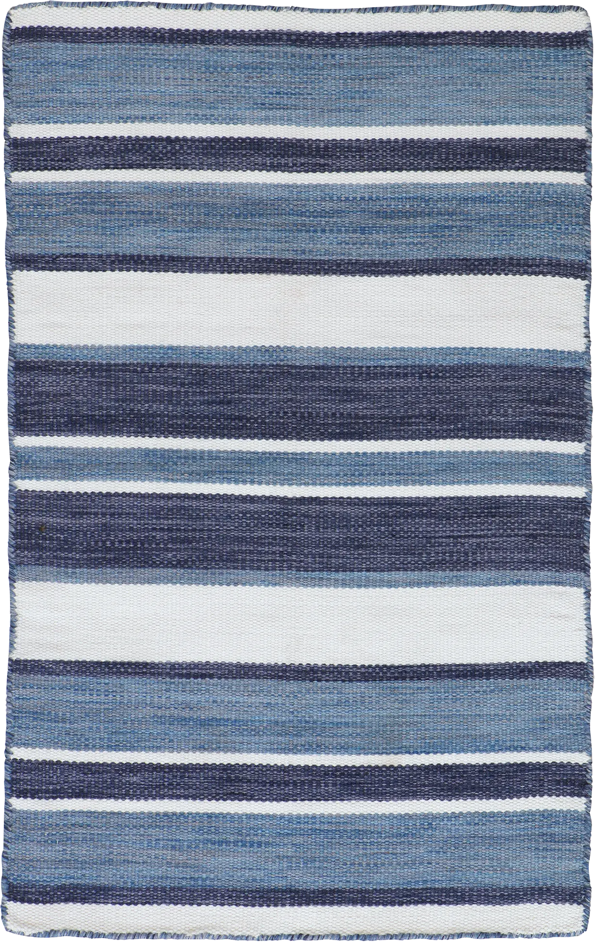 Herzana Navy 5' x 7'6 Indoor/Outdoor Rug