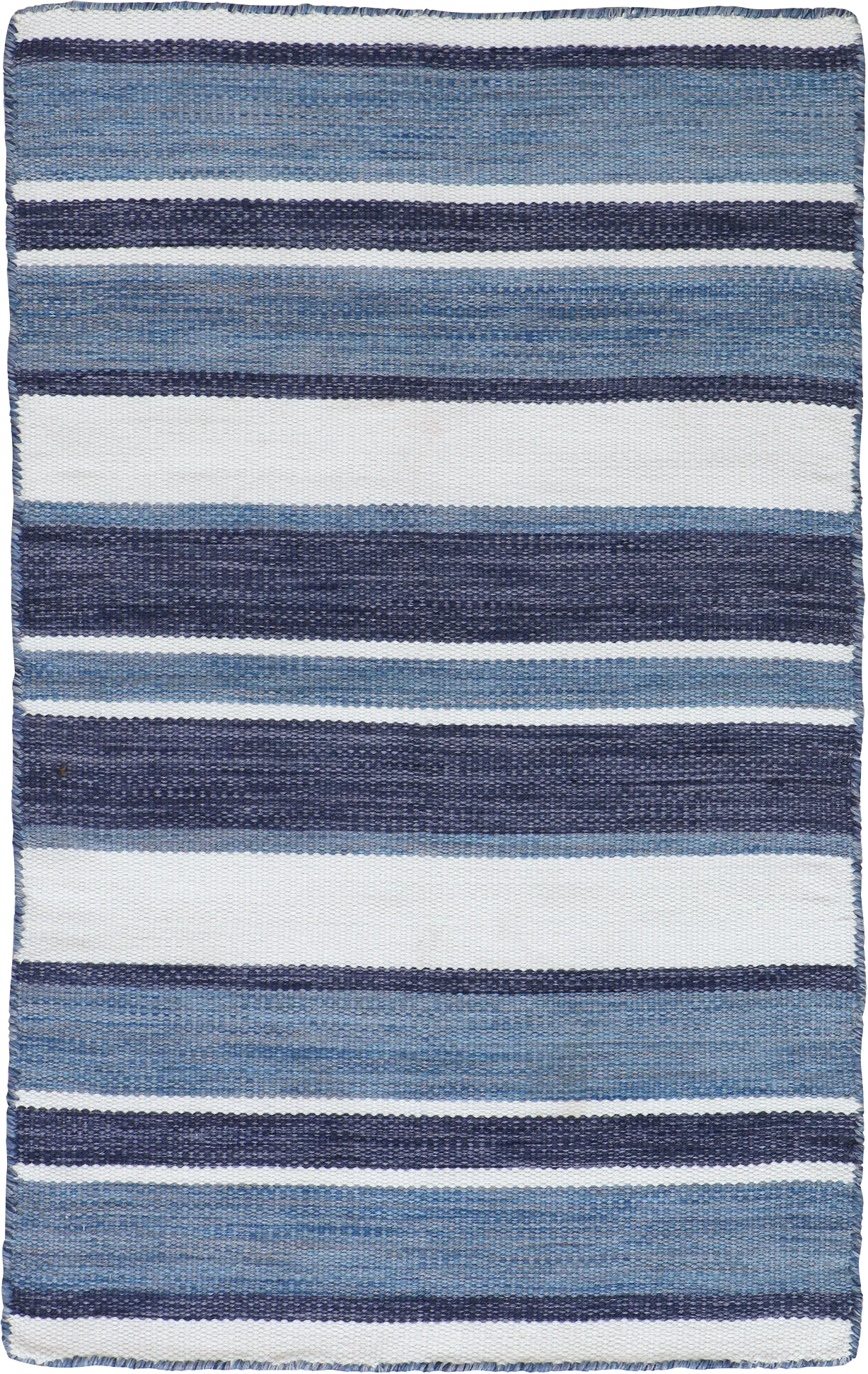 Herzana Navy 5' x 7'6 Indoor/Outdoor Rug - Image 1