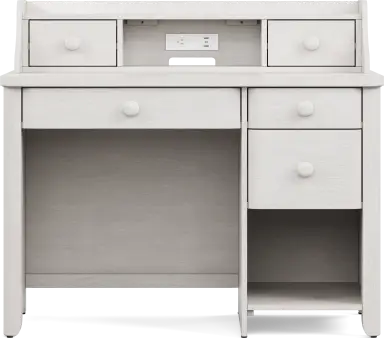 desk and hutch