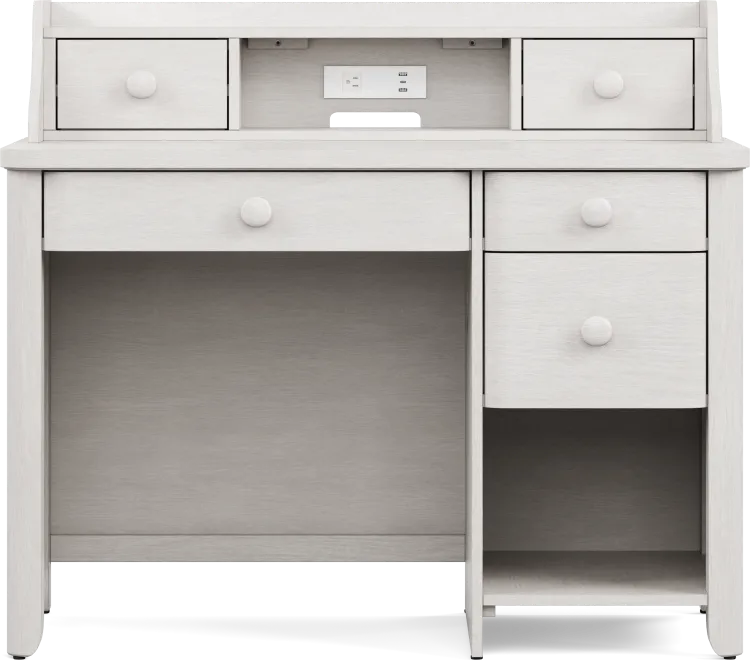 desk and hutch