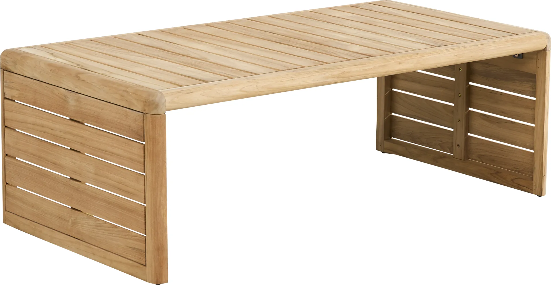 Larkin Natural Outdoor Cocktail Table - Image 1