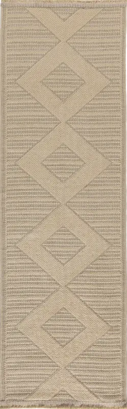 Shorewell Beige 2'3 x 7'6 Runner Rug