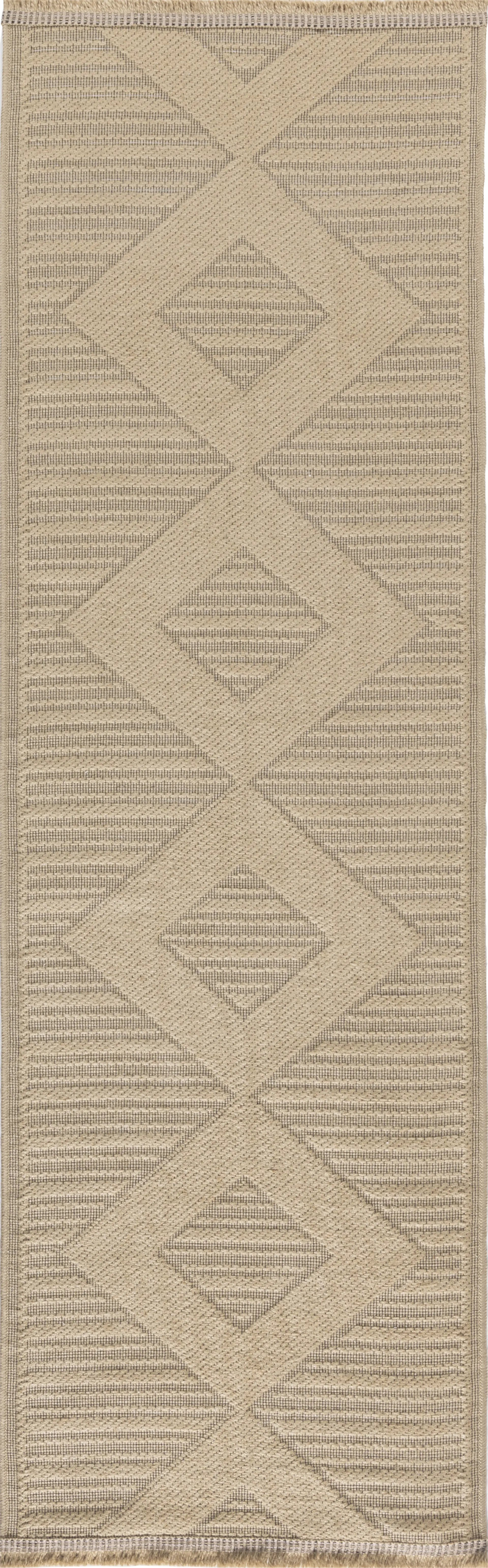 Shorewell Beige 2'3 x 7'6 Runner Rug