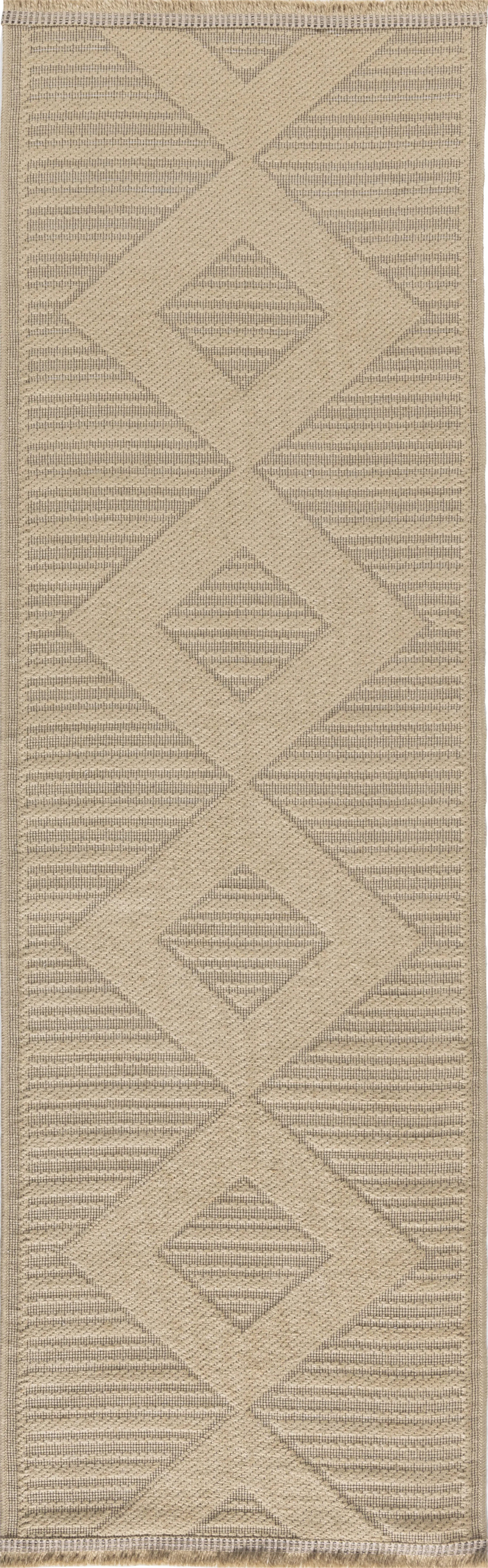 Shorewell Beige 2'3 x 7'6 Runner Rug - Image 1