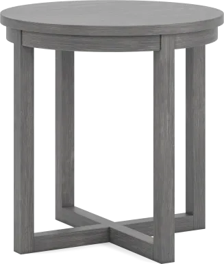Darien Gray End Table