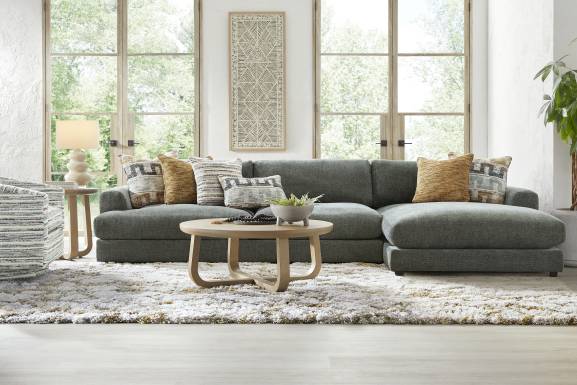Montecito Charcoal 2 Pc Sectional