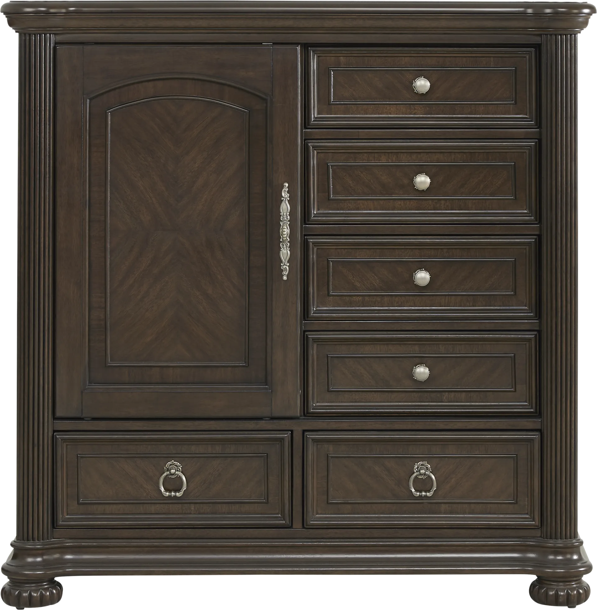 Gallagher Avenue Brown Sliding Door Chest - Image 1