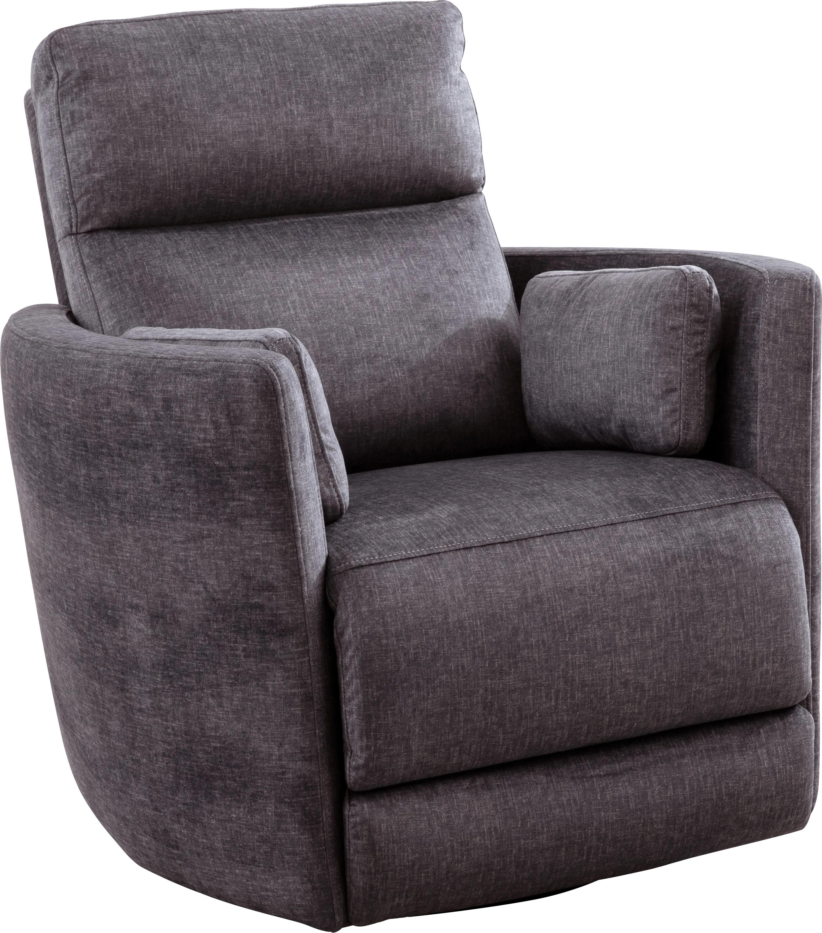 Tomlin Gray Swivel Glider Recliner - Thumbnail - Image 1