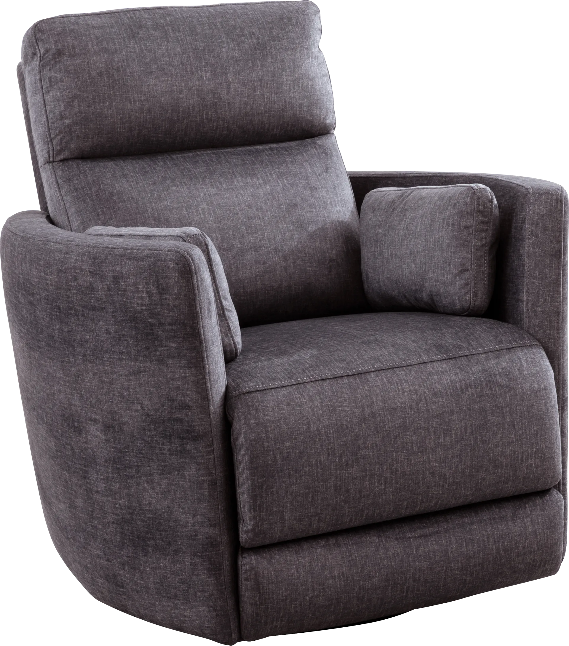 Tomlin Gray Swivel Glider Recliner - Image 1