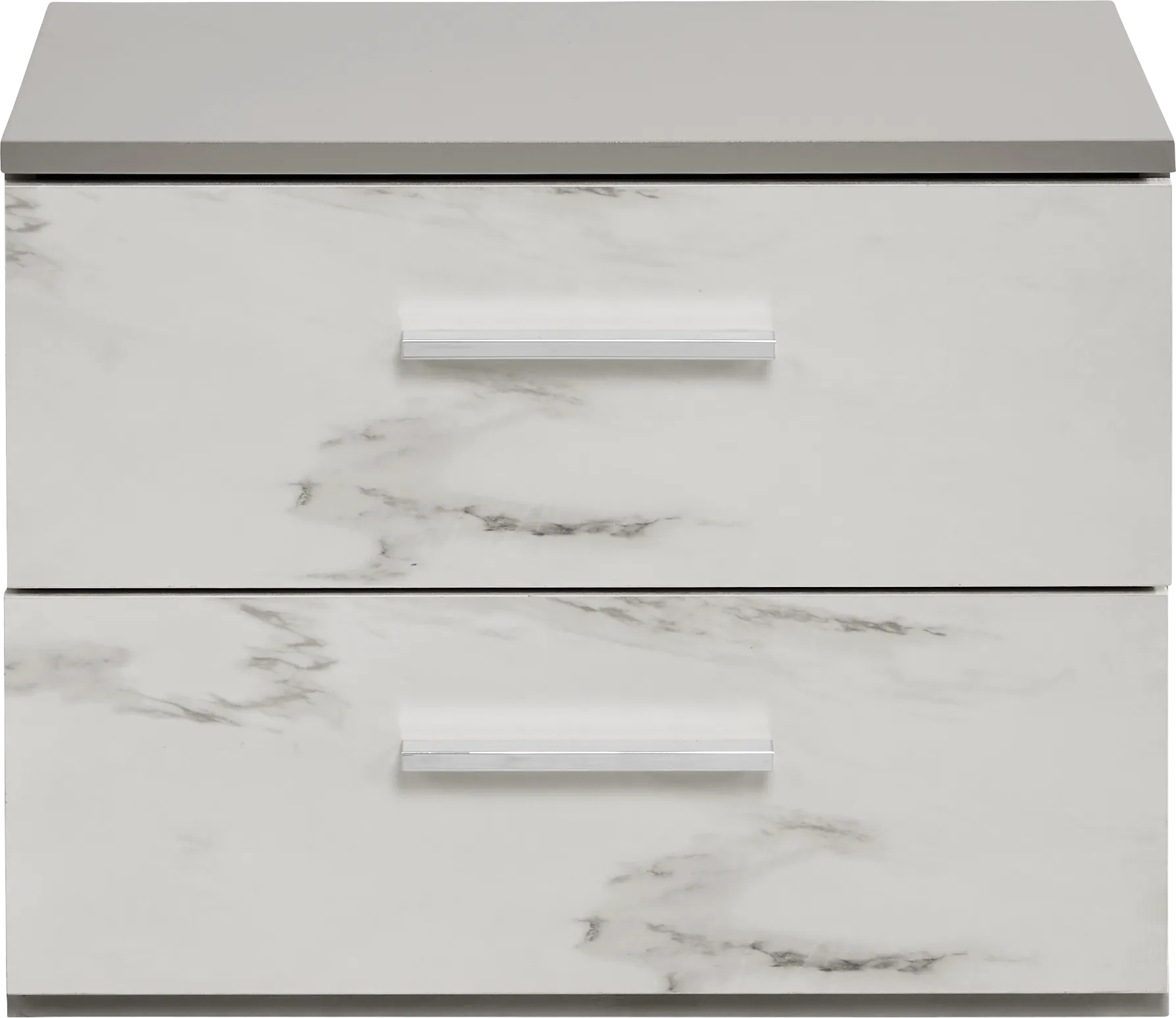 Beatrice Gray Nightstand - Image 1
