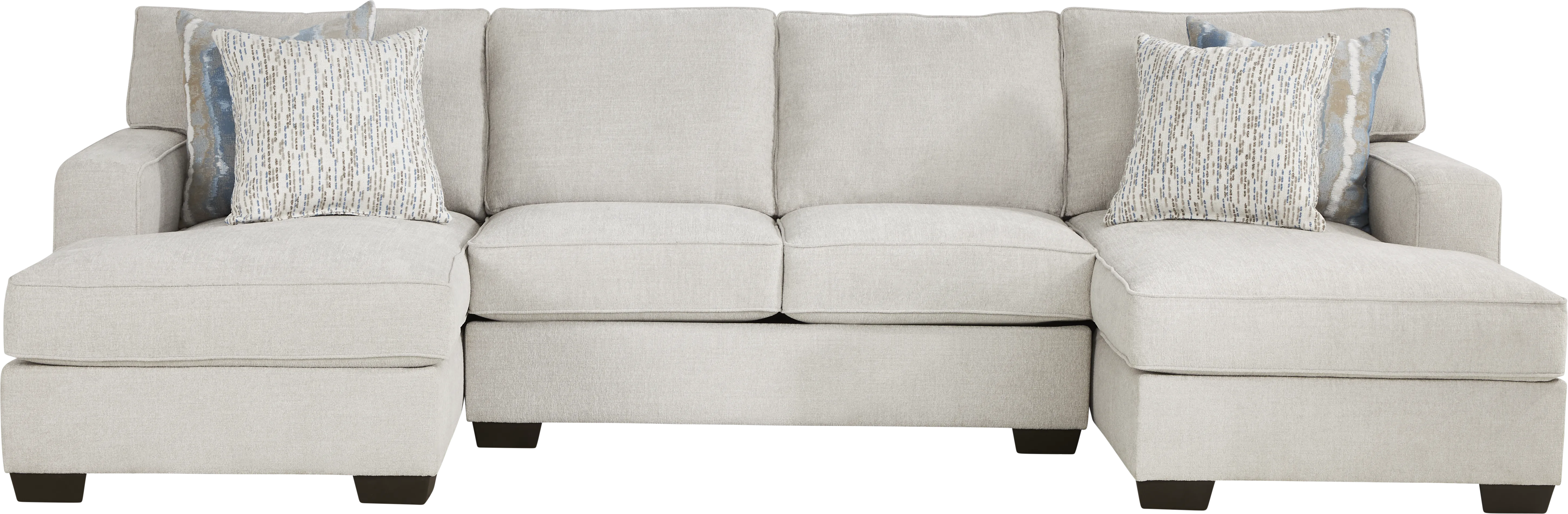 Cynthia Dove 6 Pc Sectional Living Room - Thumbnail - Image 2